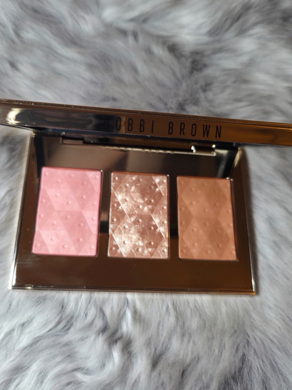 Bobbi Brown Pink, Rose-Gold & Bronze Cheek Trio Palette